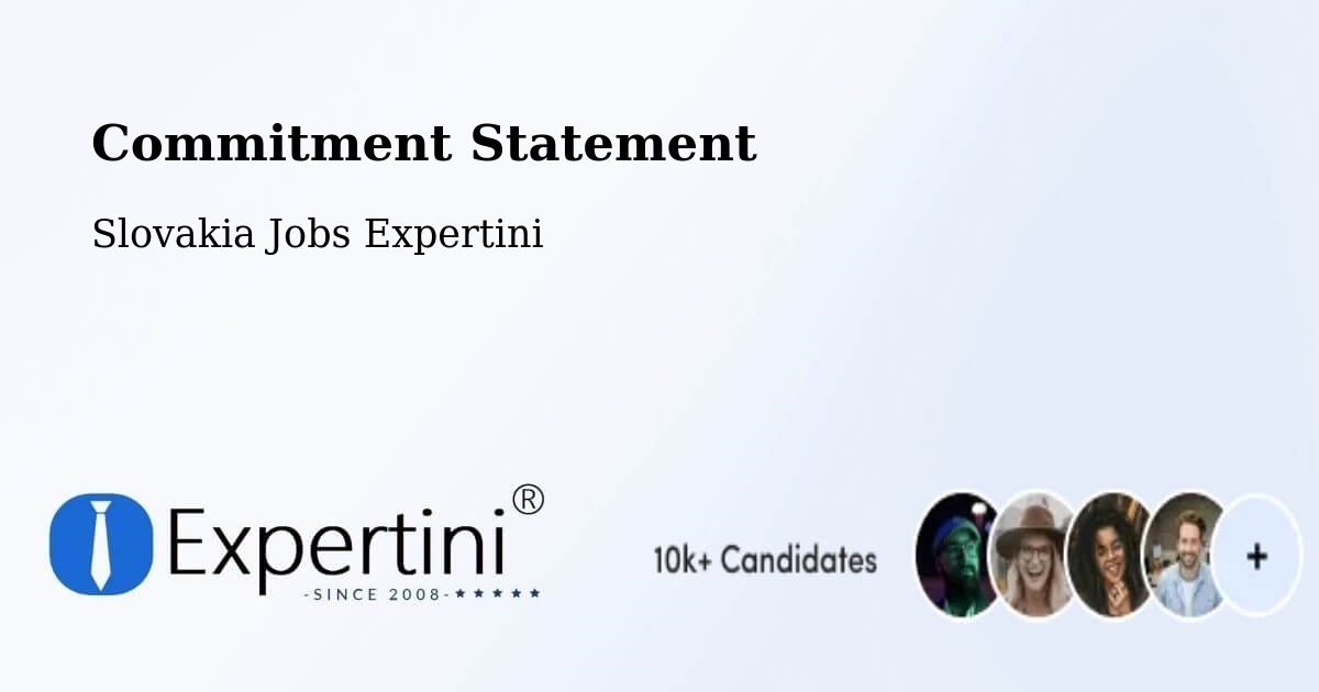 Corporate Commitment – Trenčín - Slovakia Jobs Expertini