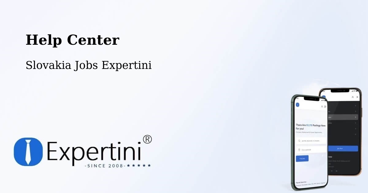 Help Center – Trenčín - Slovakia Jobs Expertini