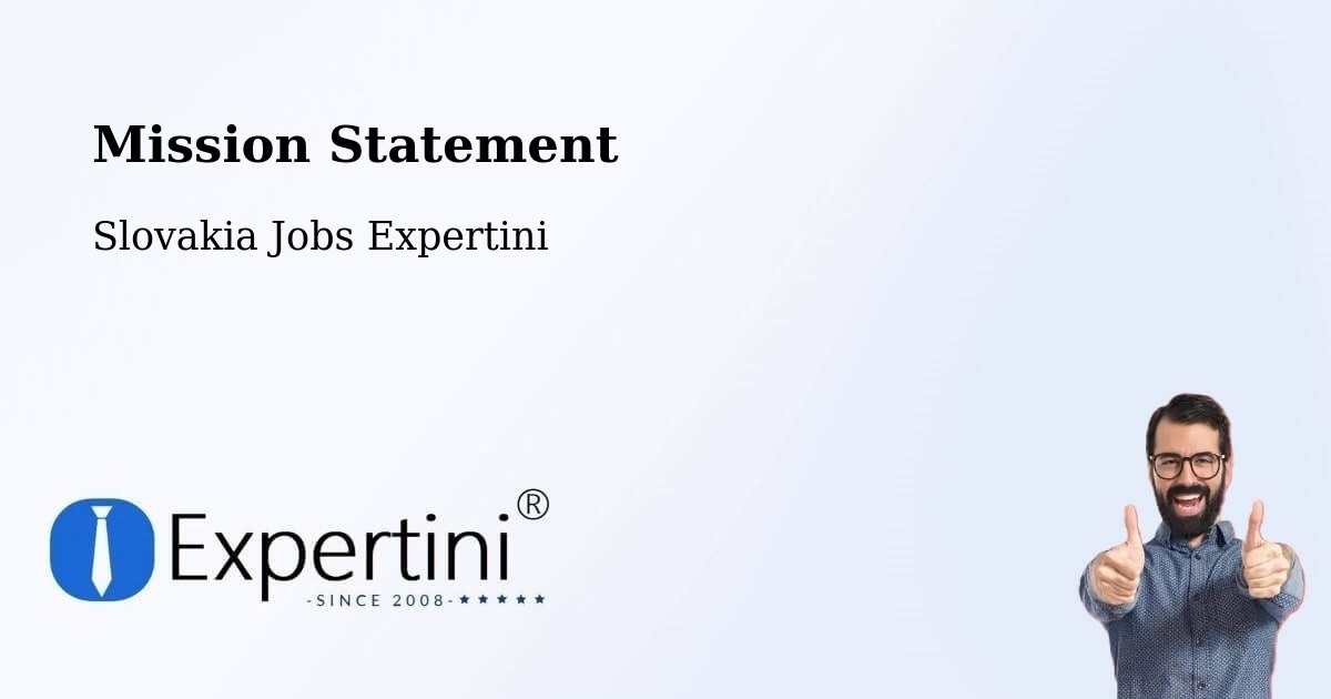 Corporate Mission – Trenčín - Slovakia Jobs Expertini